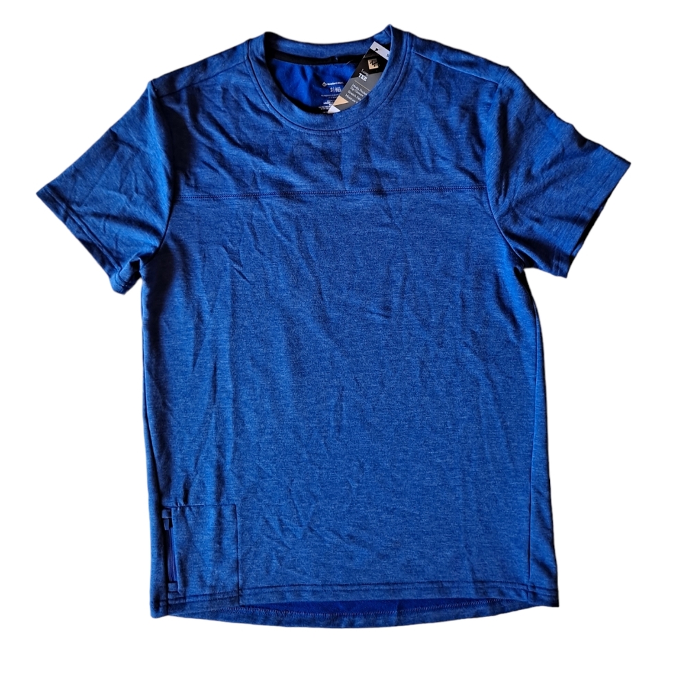 Blue lux t shirt